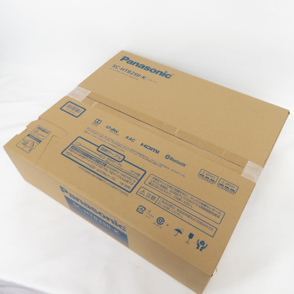 Panasonic (パナソニック) ホームシアターシステム シアターバー SC-HTB250-K 美品