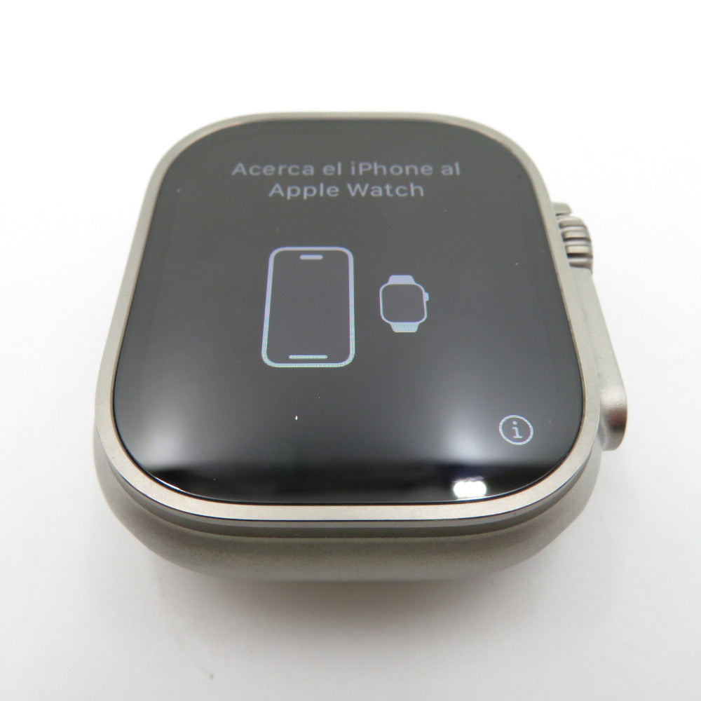 Apple Watch Ultra アップルウォッチ ウルトラ スマホアクセサリー GPS Cellularモデル  49mmチタニウムケースとミッドナイトオーシャンバンド 32GB 赤ロム保証 MQFK3J/A 美品 ｜コンプオフ プラス – コンプオフプラス  公式ショップ