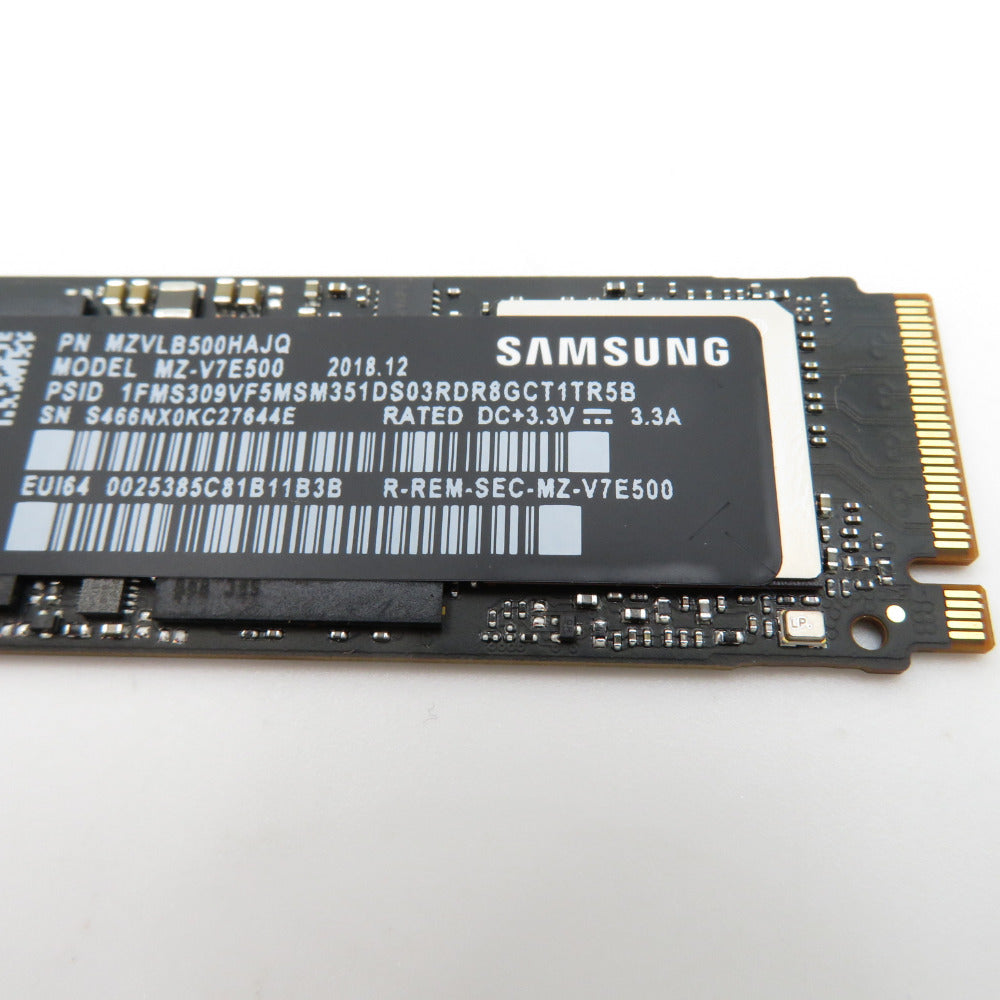 SAMSUNG サムスン PC周辺機器 本体のみ 970EVO M.2SSD 500GB 内蔵SSD MZ-V7E500