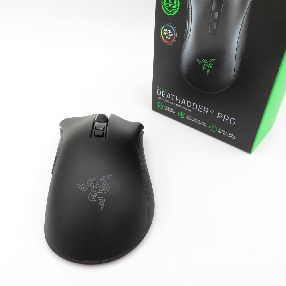 Razer レーザー ゲーミングマウス DeathAdder V2 Pro ブラック 光学式 有線 無線(ワイヤレス) 8ボタン RZ01-03350100-R3A1 ゲーム周辺機器