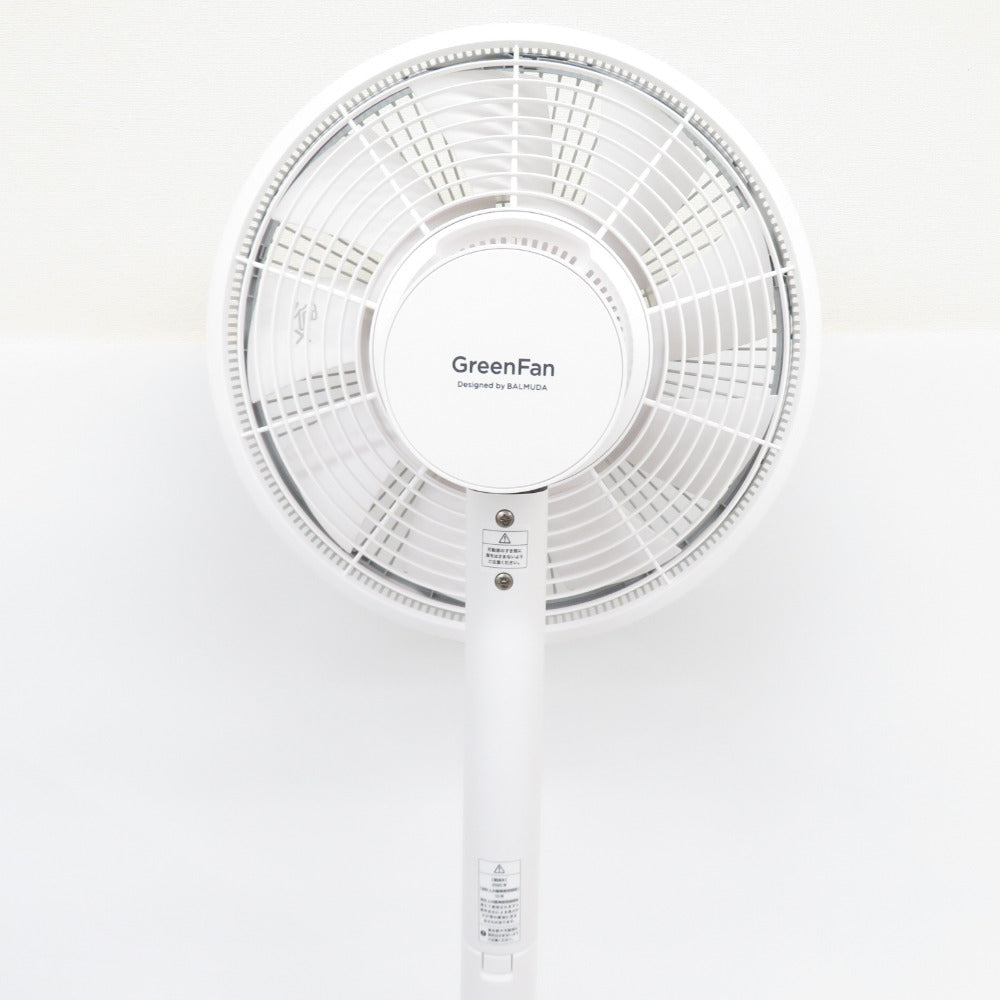 BALMUDA バルミューダ 冷房器具 扇風機 The GreenFan ホワイト/グレー コードレス可能 EGF-1700-WG 美品