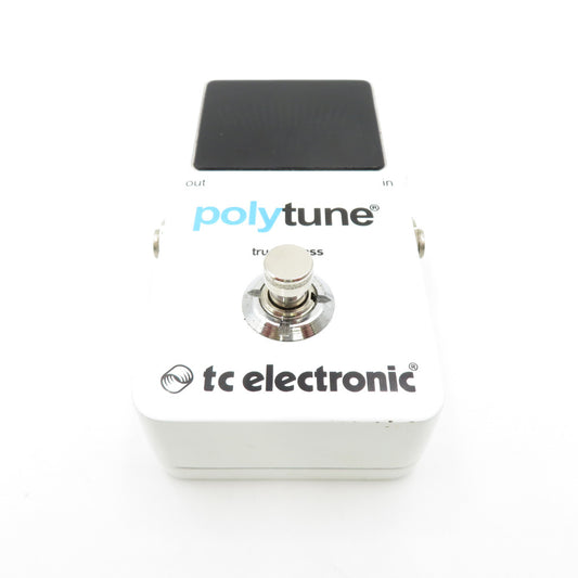 楽器アクセサリー TC ELECTRONIC ティーシーエレクトロニック PolyTune 2 チューナー ポリフォニック ペダルチューナー 本体のみ