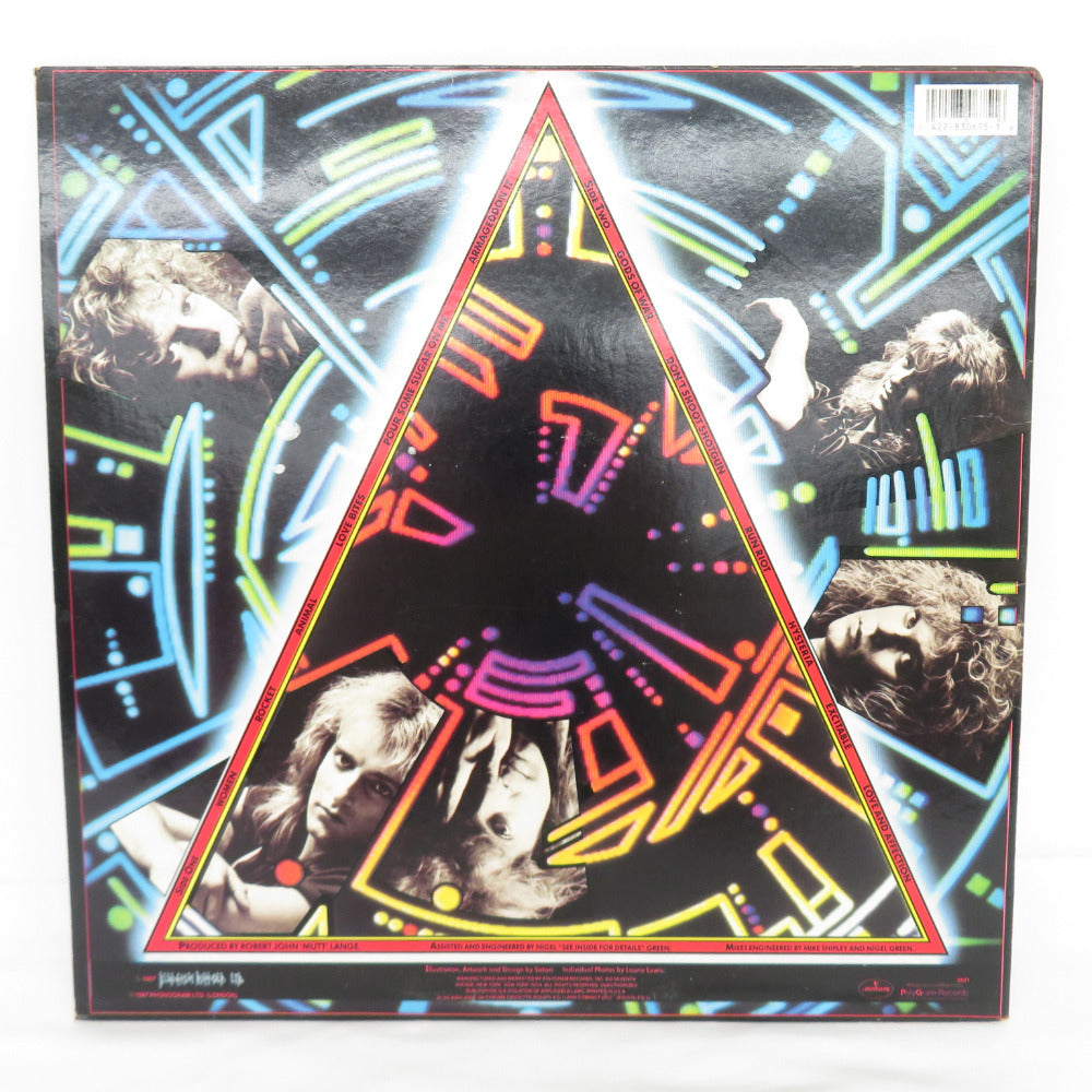 レコード LP HYSTERIA / DEF LEPPARD / ヒステリア / デフ・レパード 422 830-675-1 動作未確認・返品不可