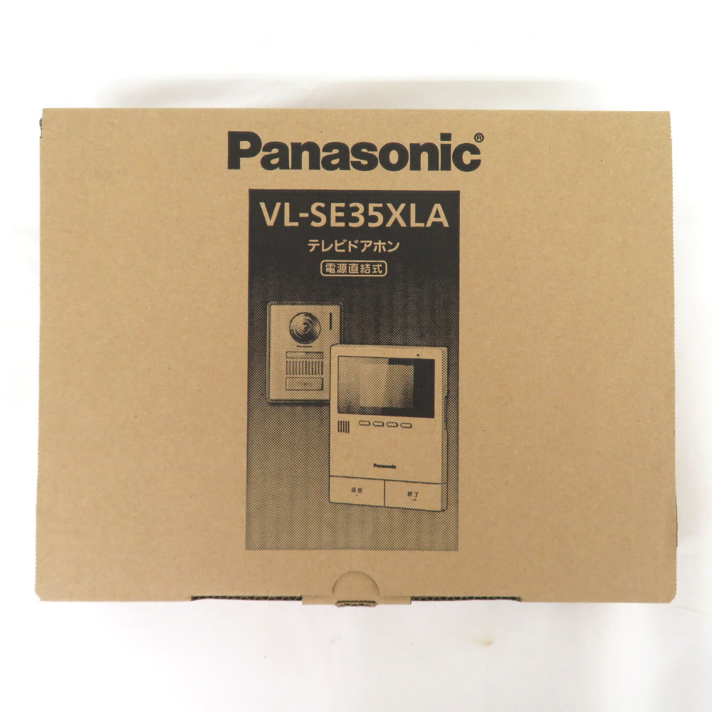 パナソニック VL-SE35XLA テレビドアホン 2-2タイプ 約3.5型カラー液晶画面 電源直結式 (VL-SE35XLの後継品)  未使用品