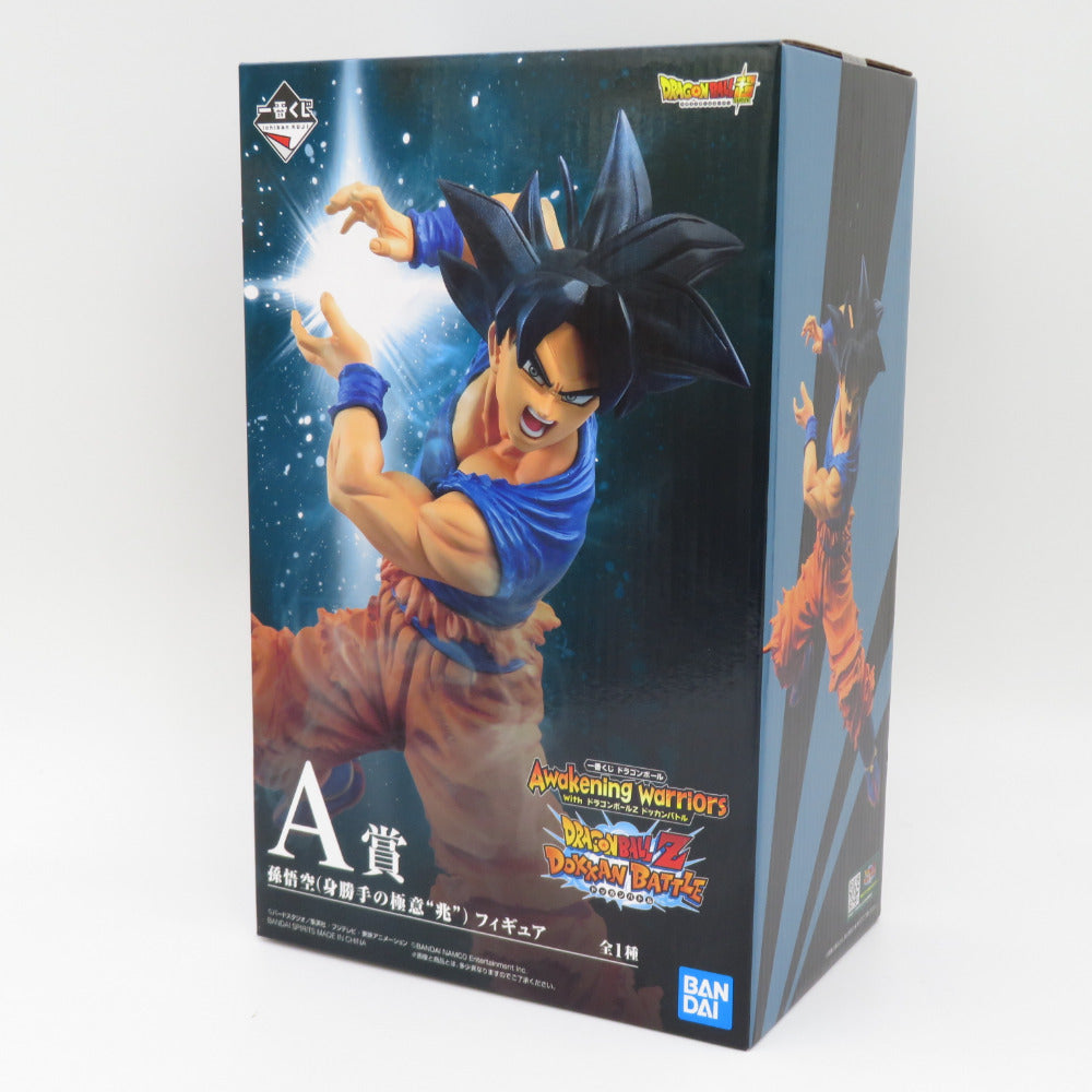 ドラゴンボール Awakening warriors with ドラゴンボールZ ドッカンバトル A賞 孫悟空（身勝手の極意“兆”） BANPRESTO バンプレスト 一番くじ フィギュア 未開封品
