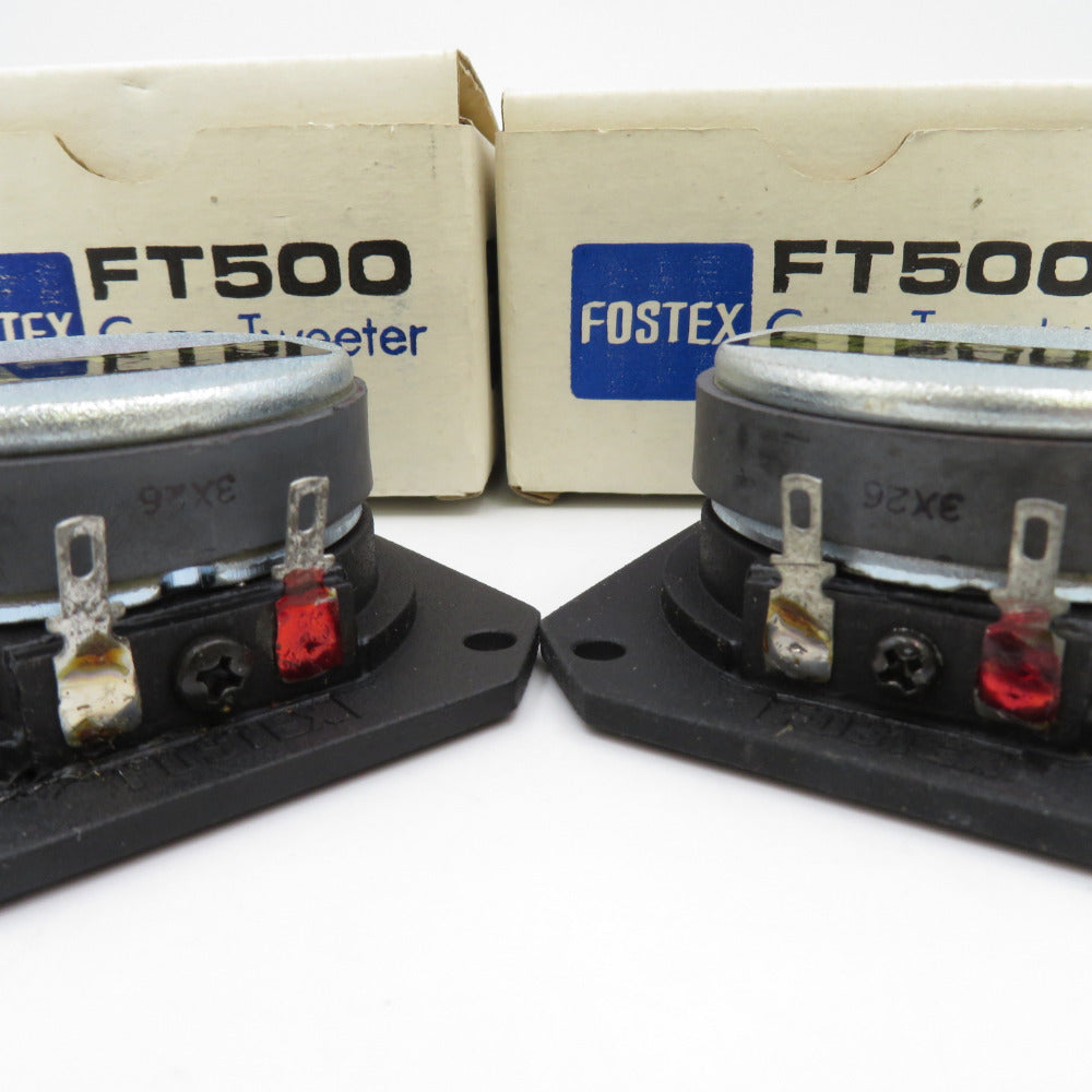 Fostex フォステクス 音響機材 FT500 ConeTweeter ペア コーンツイーター IMP 8Ω FT500