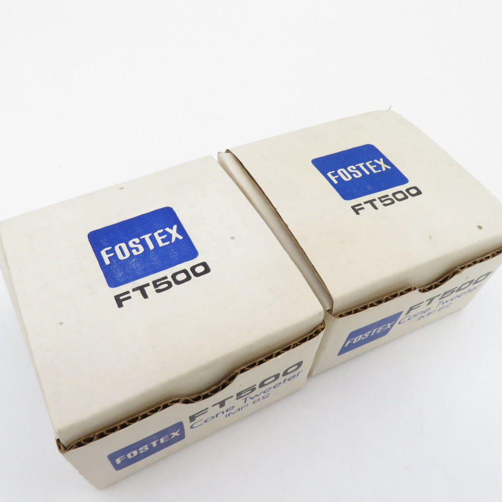 Fostex フォステクス 音響機材 FT500 ConeTweeter ペア コーンツイーター IMP 8Ω FT500