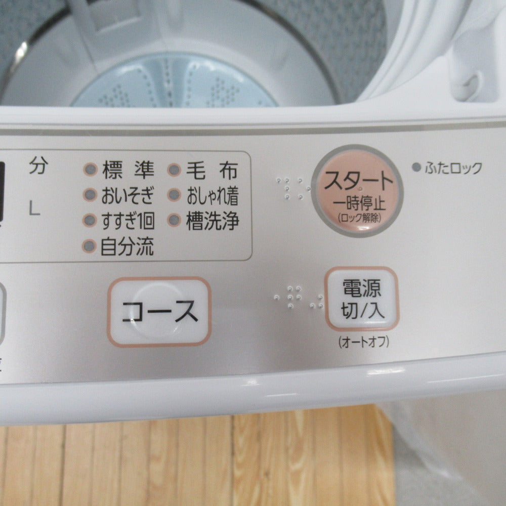 (保証有効) 洗濯機 AQUA AQW-S60J WHITE