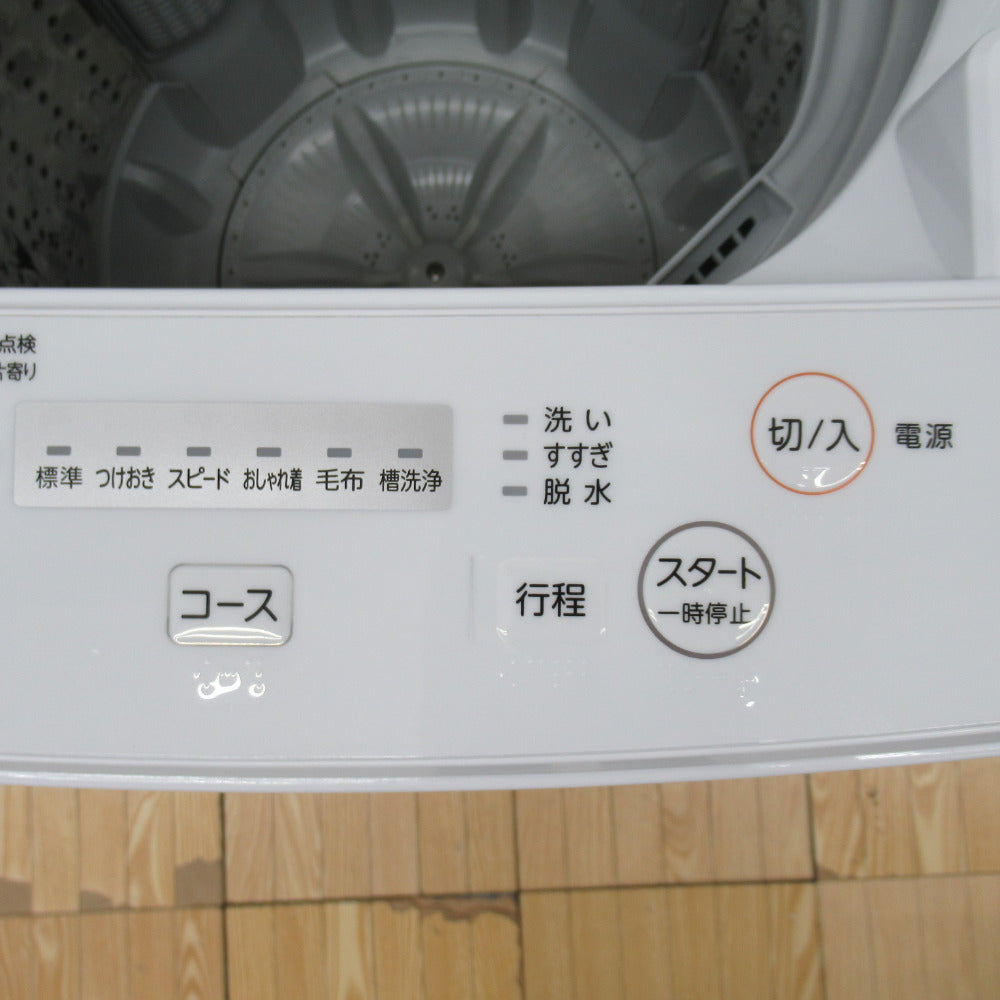 TOSHIBA (東芝) 全自動洗濯機 4.5kg AW-45M7 2019年製 ピュアホワイト 