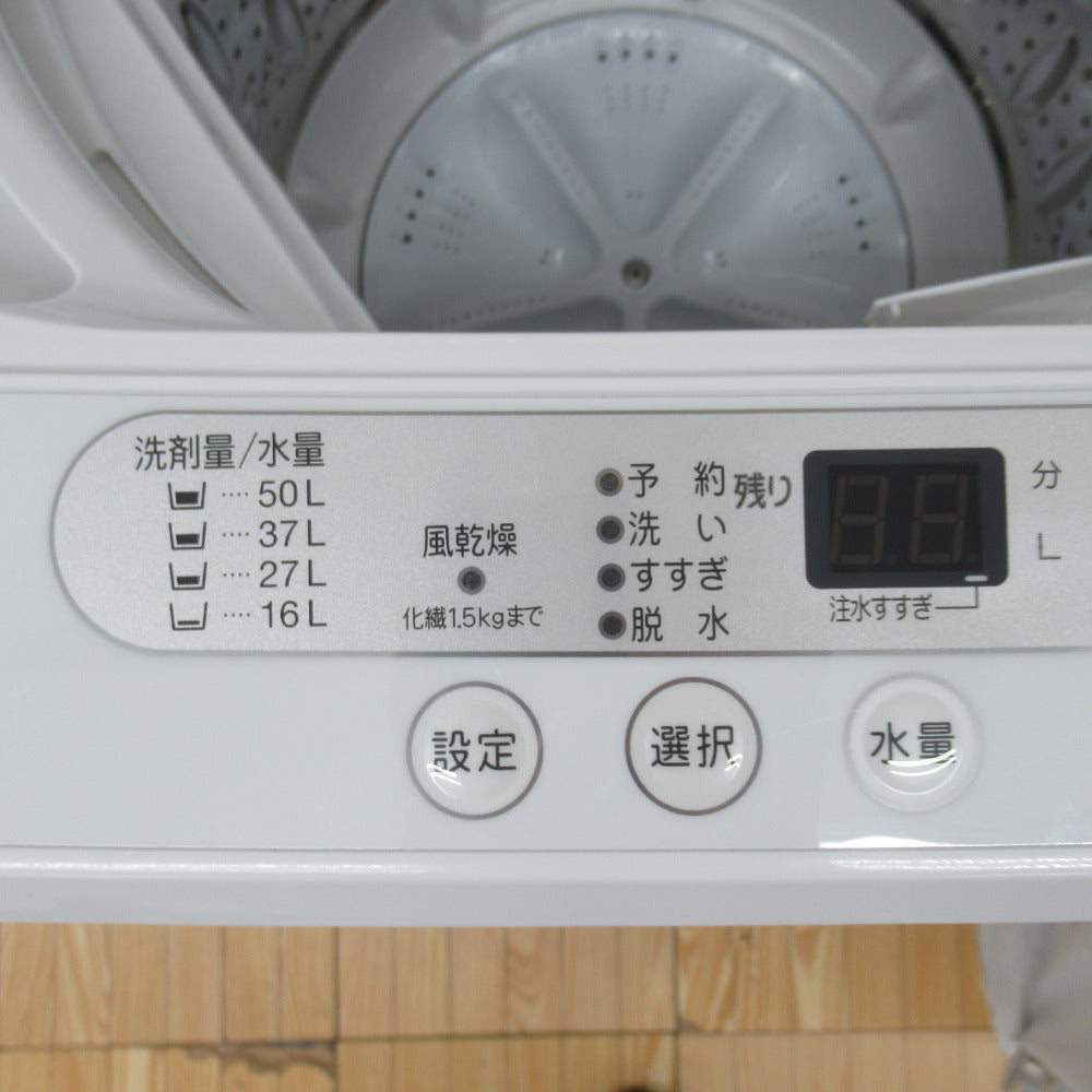 YAMADA SELECT全自動電気洗濯機 YWM-T60G1 6.0kg 2019年製 簡易乾燥 