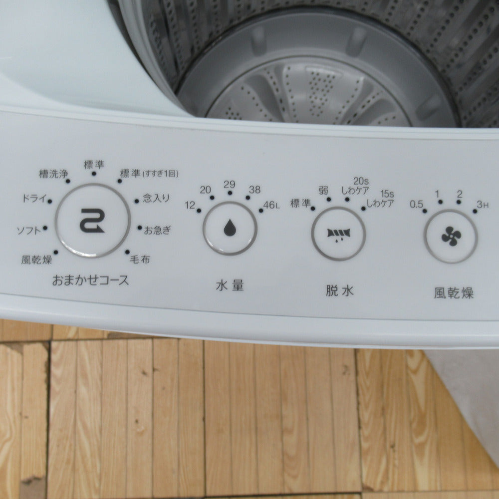 Haier  ハイアール　洗濯機　JW-C55A 2016年製 5.5㎏ JW-C55A(K) 全自動洗濯機5.5kg 1台 Haier(ハイアール) 【通販モノタロウ】