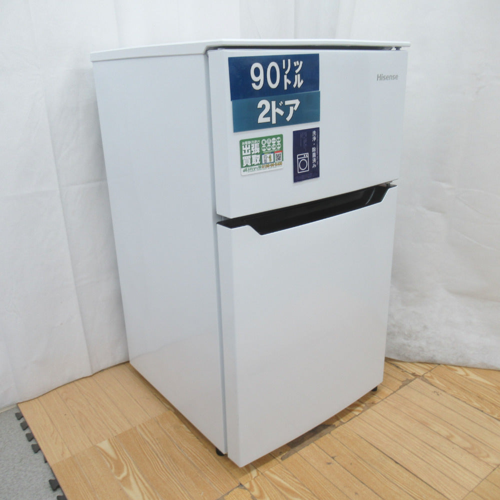 HISENSE HR-B95A WHITE 2021年製 93L - 冷蔵庫