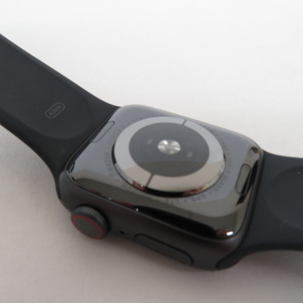 Apple Watch アップルウォッチ Series 5 GPS Cellular 40mm  スペースグレイアルミニウムケース/ブラックスポーツバンド MWX32J/A 美品