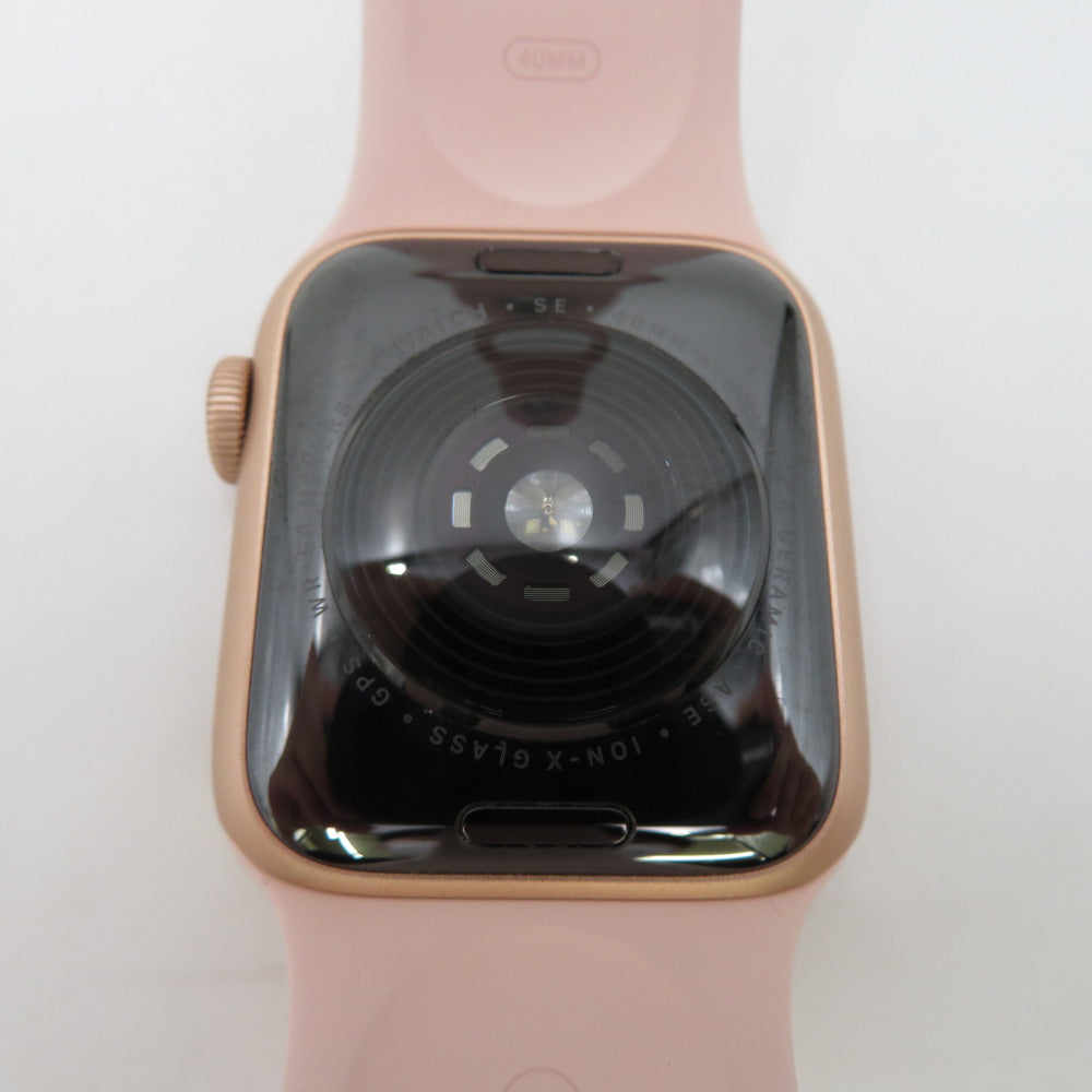 Apple Watch SE 44㎜ ピンクゴールド - スマートフォン/携帯電話