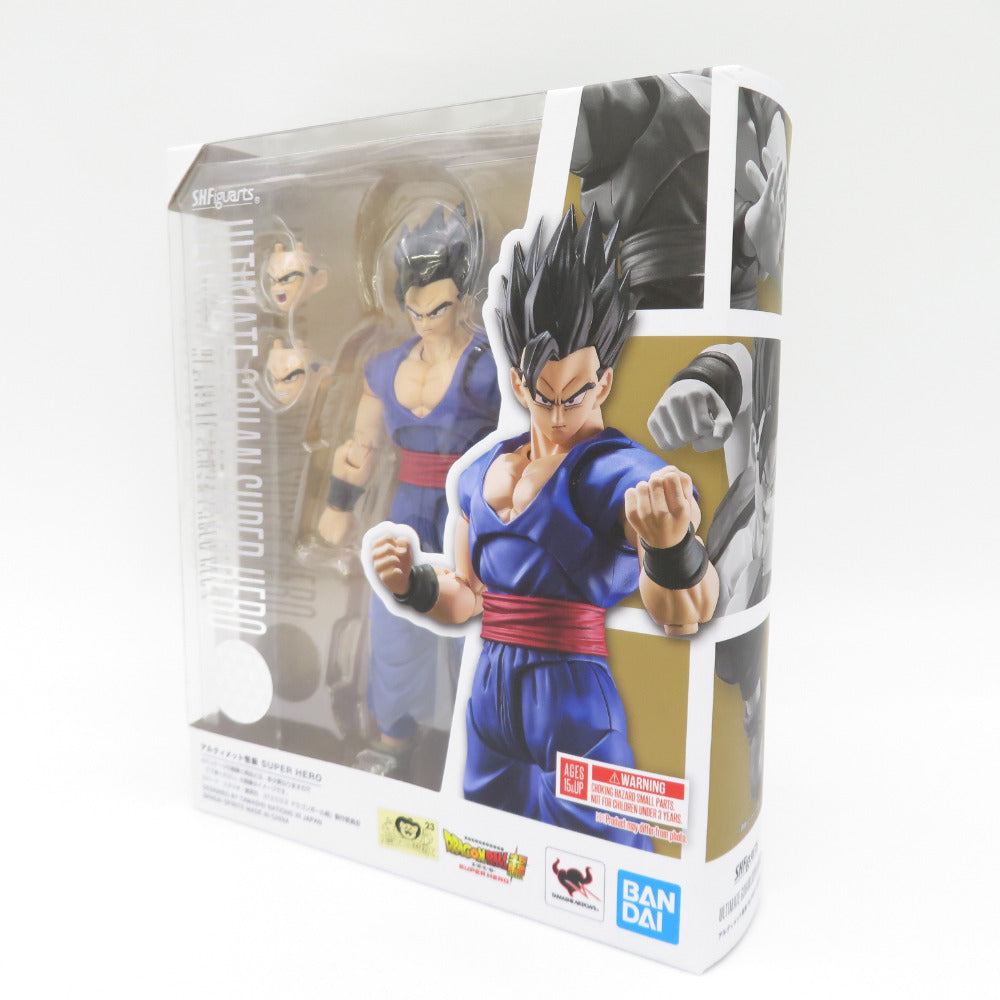 ドラゴンボール超 アルティメット悟飯 SUPER HERO S.H.Figuarts エスエイチ フィギュアーツ フィギュア 開封品