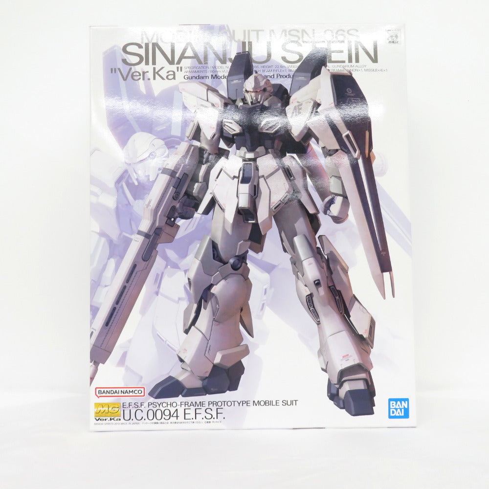 低価品質保証MG 1/100 MSN-06S シナンジュ・スタイン Ver.Ka 完成品