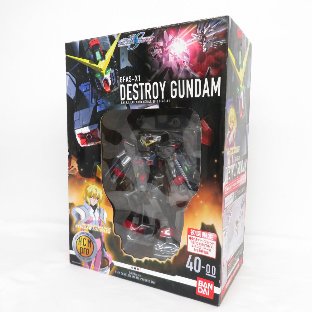 未開封 初回限定 BANDAI HCM pro 機動戦士ガンダムSEED DESTINY デストロイガンダム エクスカリバー DESTROY  GUNDAM 完成品 フィギュア - フィギュア