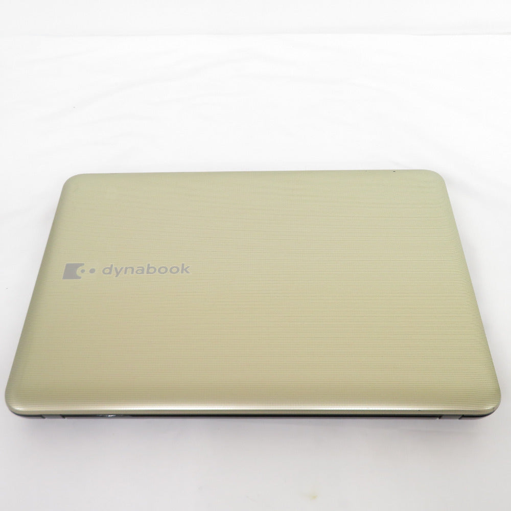 TOSHIBA 東芝 ノートパソコン dynabook T552/58GKD Corei7-3630QM メモリ8GB SSD128GB シャンパンゴールド PT55258GBHK