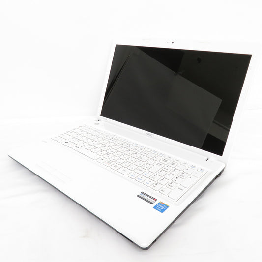 NEC エヌイーシー ノートパソコン Lavie E LE150/N2W-P2 15.6型 メモリ2GB HDD320GB PC-LE150N2W-H2
