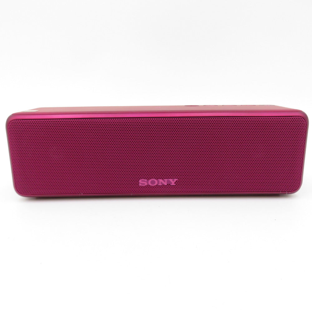 sony (ソニー) ワイヤレスポータブルスピーカー h.ear go ハイレゾ/Bluetooth/Wi-Fi対応 ボルドーピンク SRS-HG1  美品