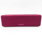 sony (ソニー) ワイヤレスポータブルスピーカー h.ear go ハイレゾ/Bluetooth/Wi-Fi対応 ボルドーピンク SRS-HG1 美品