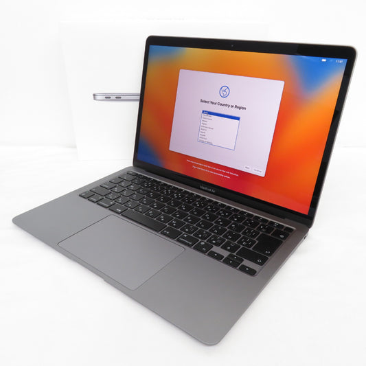 Apple Mac MacBook Air マックブックエアー Retinaディスプレイ 13.3型 Apple M1 メモリ8GB SSD256GB スペースグレイ MGN63J/A
