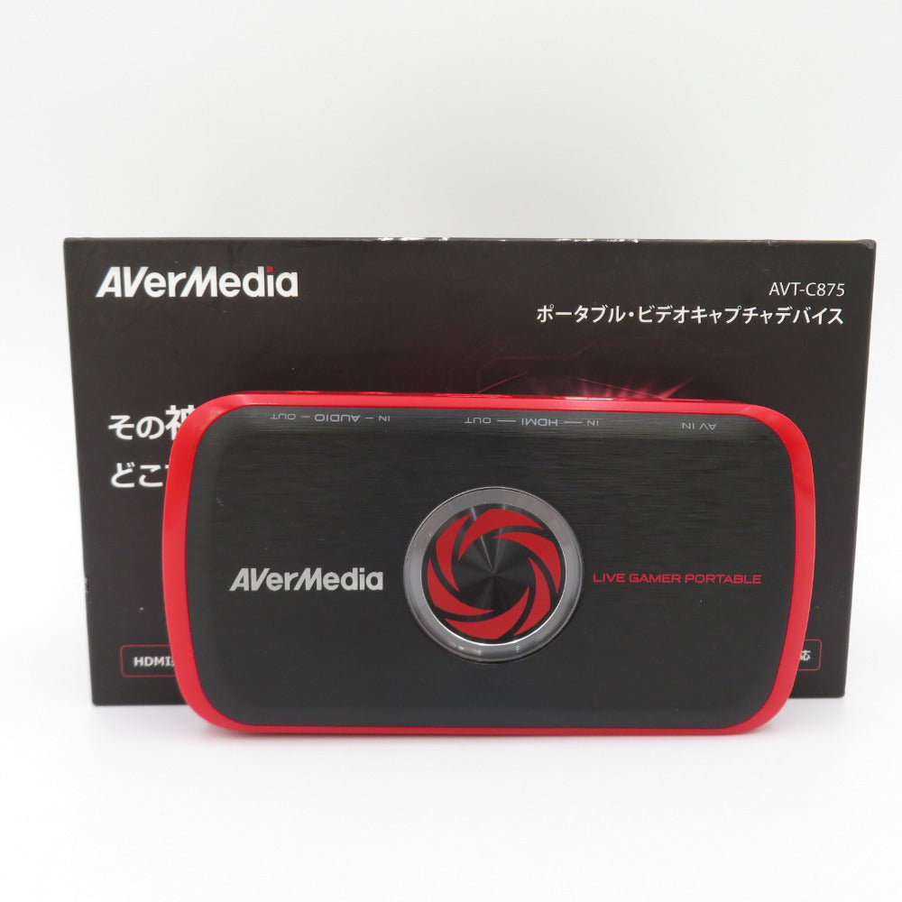 AVerMedia (アバーメディア) ゲームキャプチャー ポータブルビデオキャプチャデバイス AVT-C875