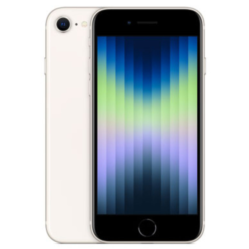 Apple iPhone SE（第3世代） (アイフォン エスイー ダイサンセダイ) au版 64GB MMYD3J/A スターライト SIMロック解除済 ネットワーク利用制限- 2022年 未開封品