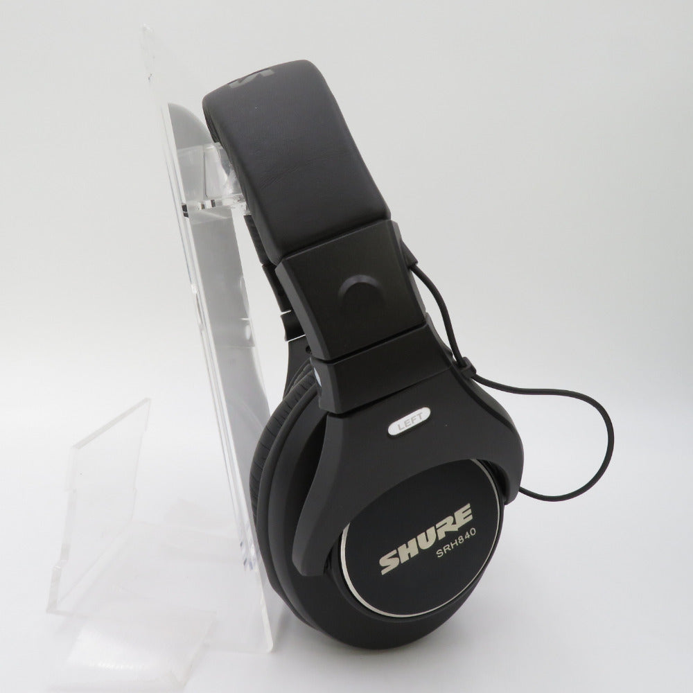 SHURE (シュア) 密閉型モニターヘッドホン 箱付 SRH840-BK-A