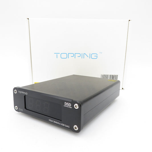TOPPING D10 Black USB-DAC 開封品
