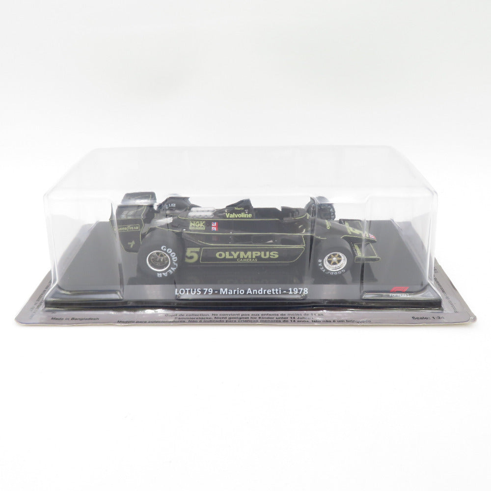 ビッグスケール F1コレクション 8号 1/24 ロータス79 マリオ・アンドレッティ 冊子付 模型 未開封品
