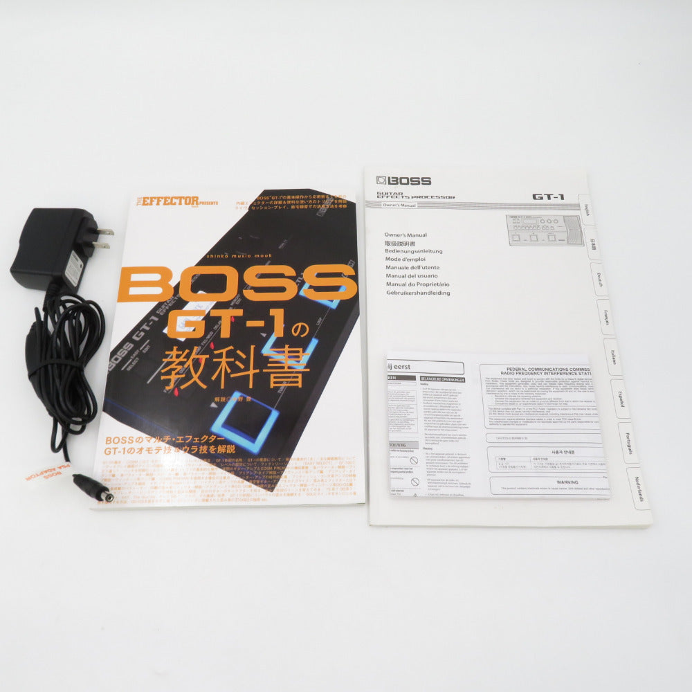 BOSS (ボス) GT-1 Guitar Effects Processor マルチエフェクター 美品