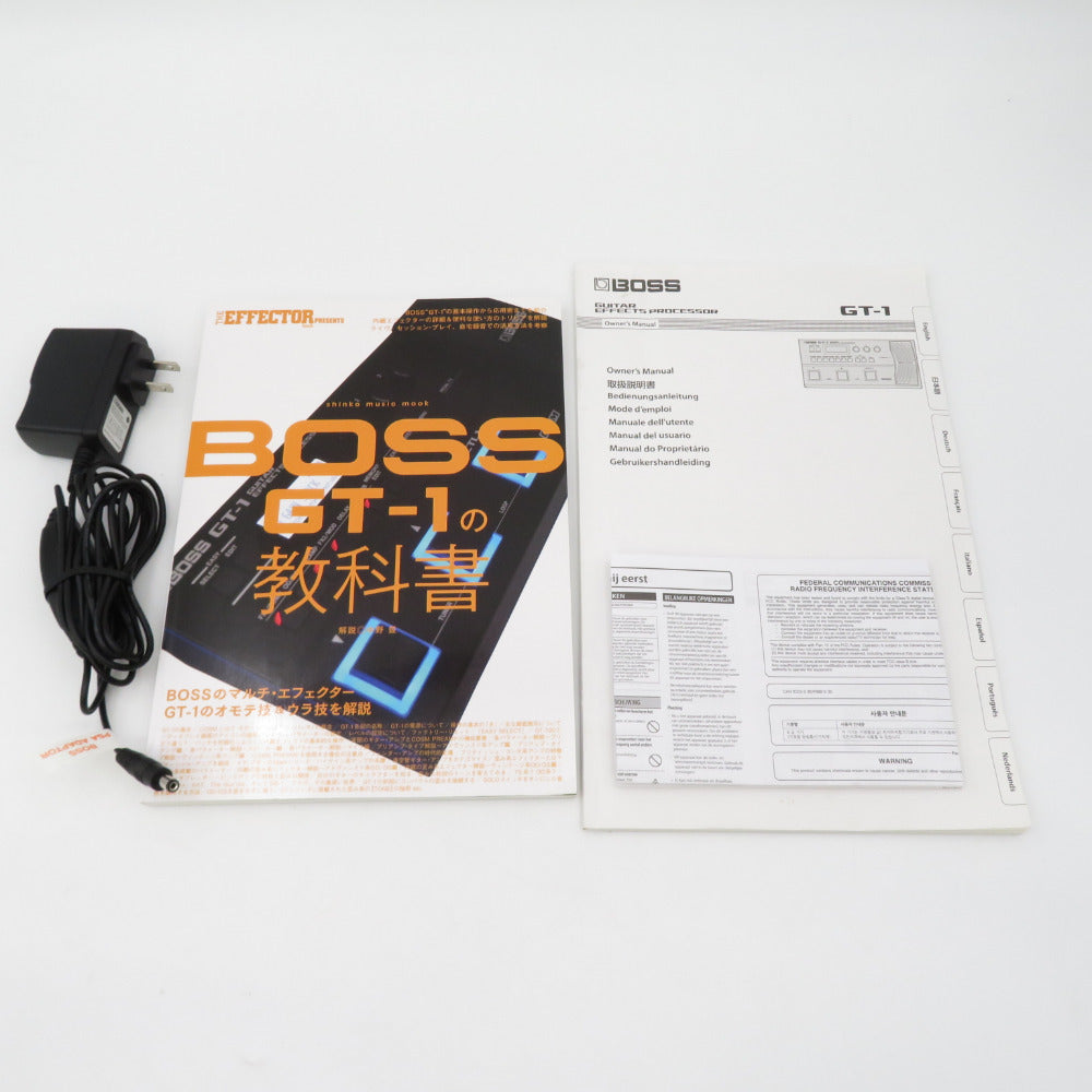 BOSS (ボス) GT-1 Guitar Effects Processor マルチエフェクター 美品 