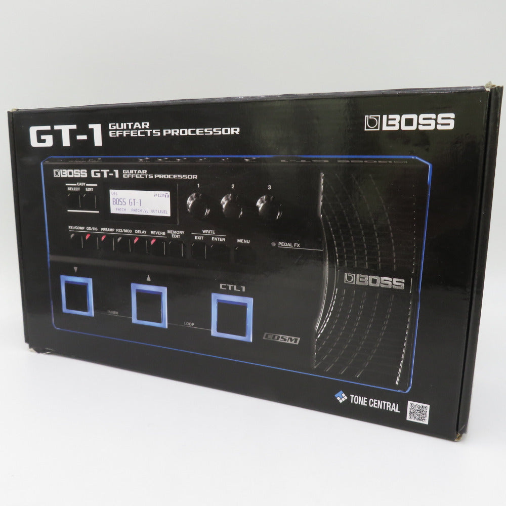 SALE豊富な美品 BOSS GT-1 Guitar Effects Processor マルチエフェクター ボス ギター用 元箱付き 現品限り♪ マルチエフェクター