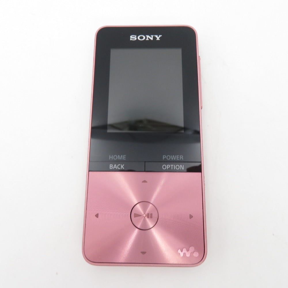 ソニー WALKMAN (ウォークマン) NW-S313 4GB ライトピンク スピーカー付