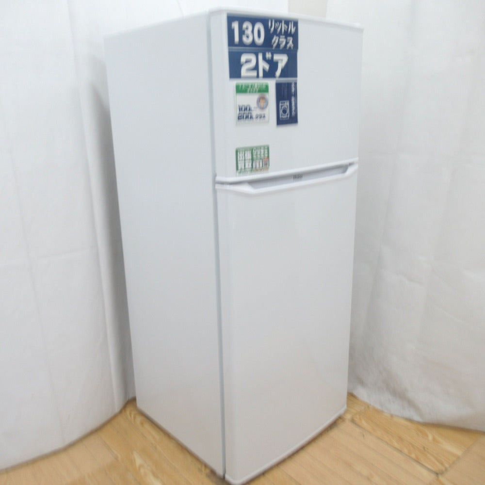 Haier ハイアール 冷蔵庫 直冷式 130L 2ドア JR-N130A-W 2020年製 