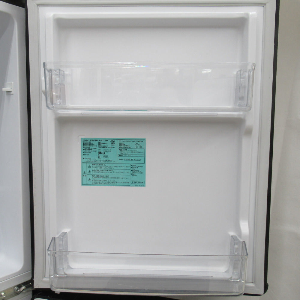アウトレット 148L2ドア冷蔵庫 ハイアールJR-NF148B（Ｗ） - キッチン家電