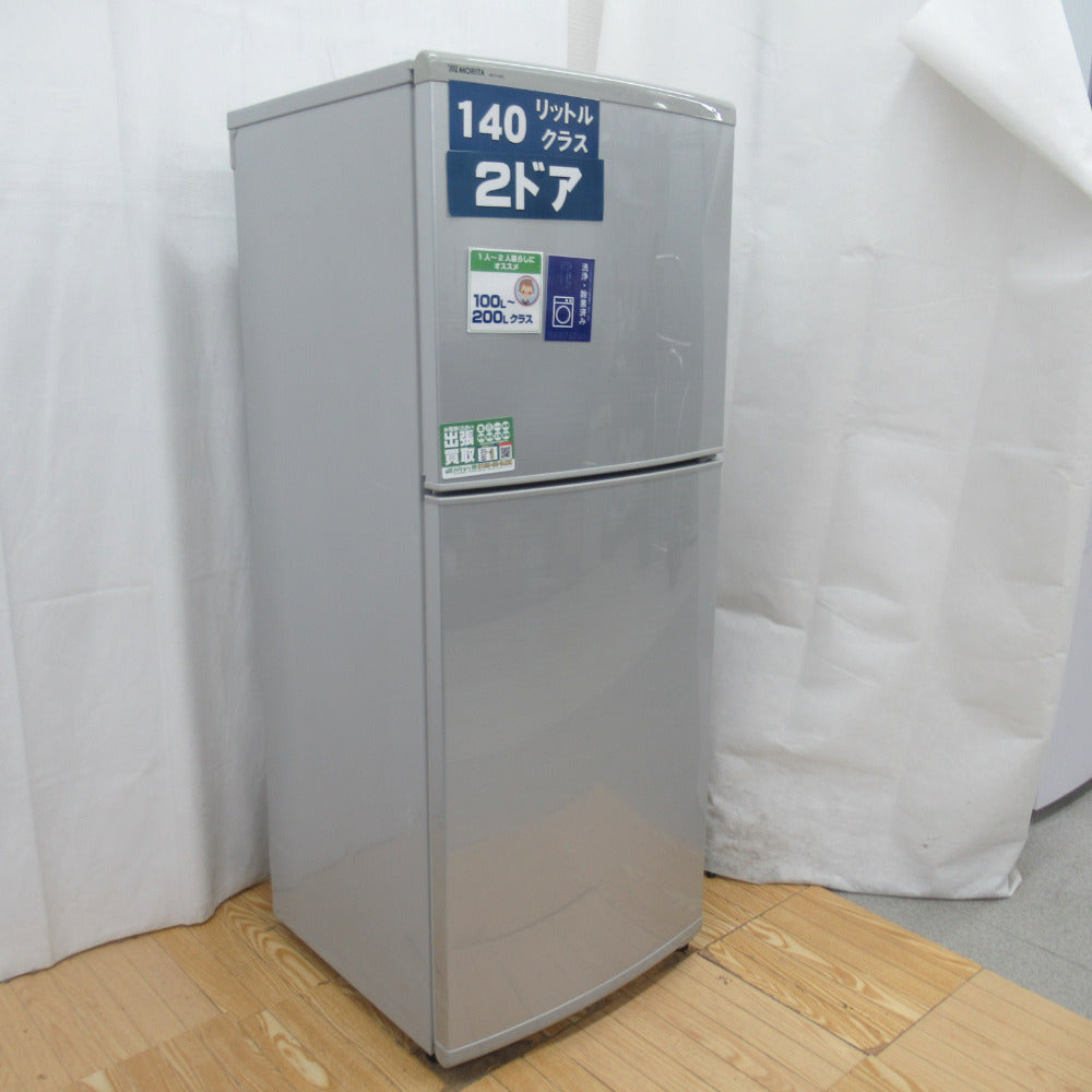 UING ユーイング 冷蔵庫 140L 2ドア MR-F140D シルバー 2013年製 
