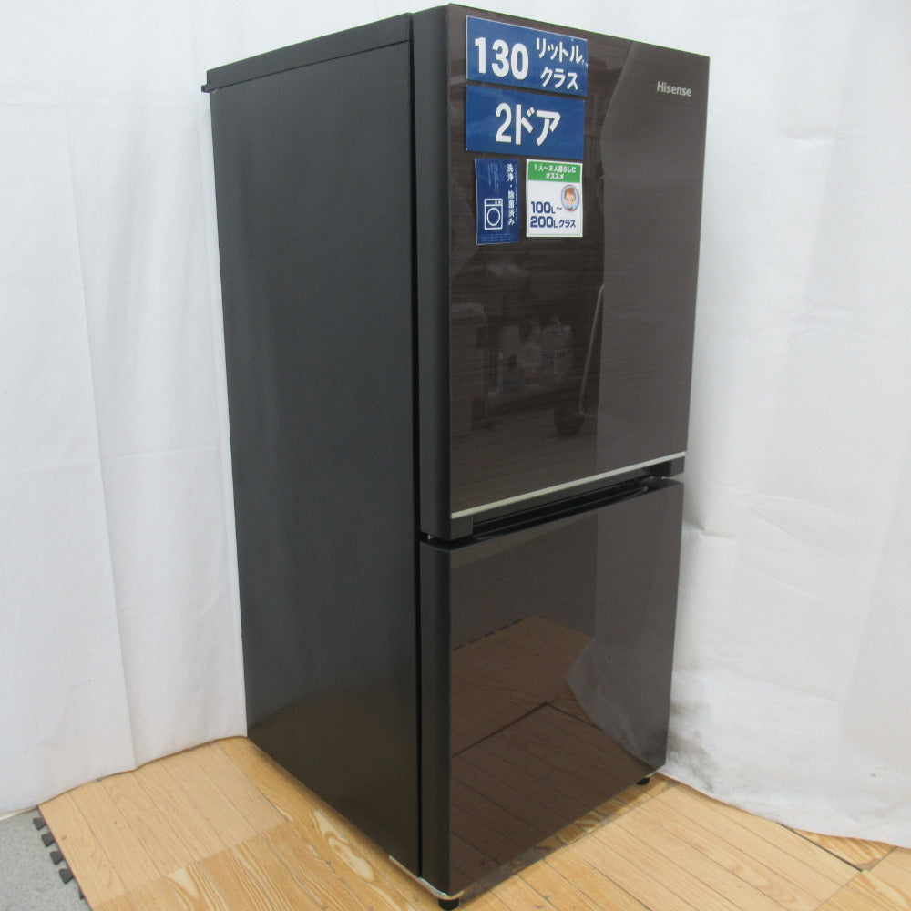 備前倉庫の家電【高年式】2021年式 Hisense 2ドア 冷蔵庫 HR-G13B-BR