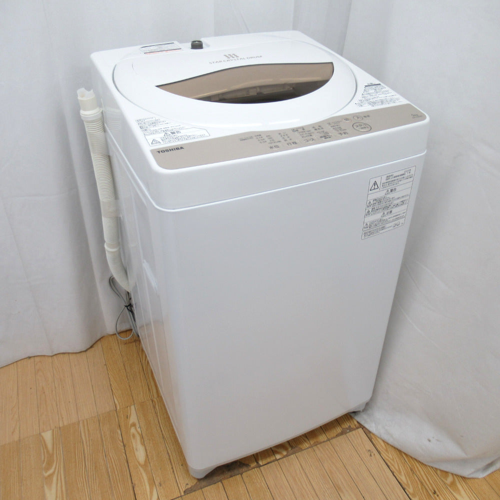 ♦️ET258番 TOSHIBA電気洗濯機 涼しい 【2018年製 】 