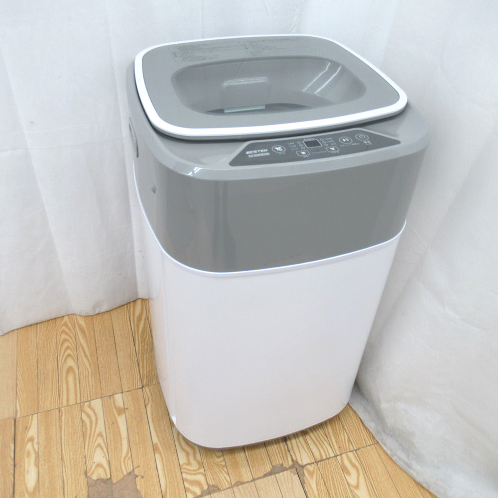 BESTEK ベステック 小型洗濯機 BTWA01 ホワイト 3.8kg 2019年製 洗浄