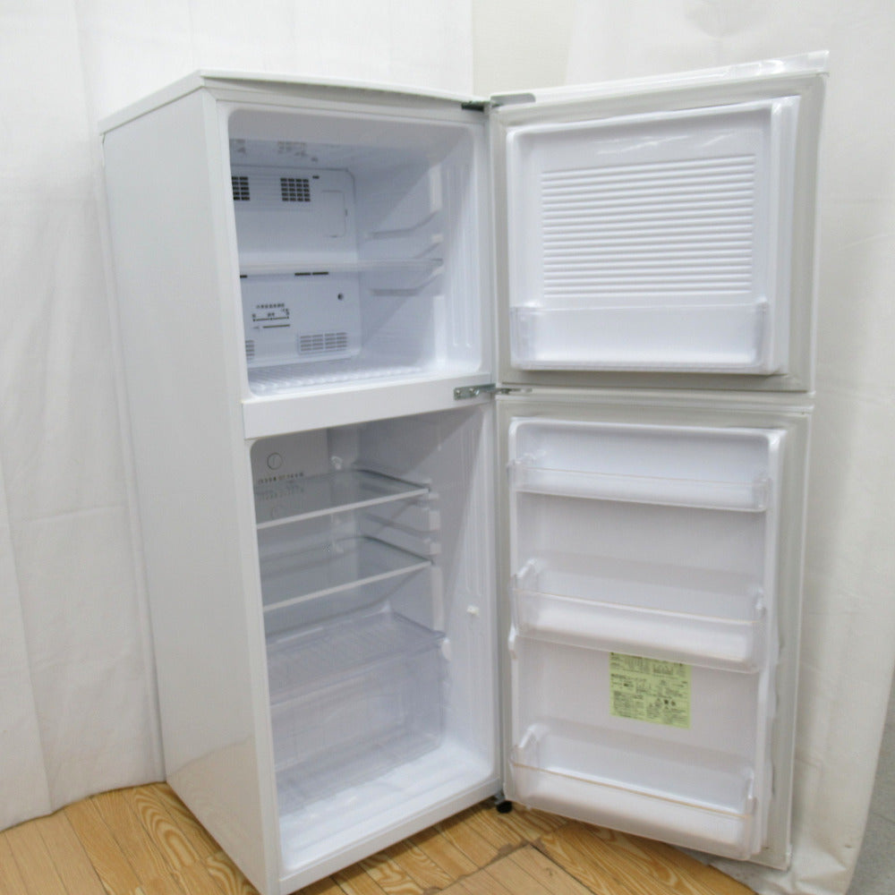 UING ユーイング 冷蔵庫 140L 2ドア UR-F140J ホワイト 2018年製  