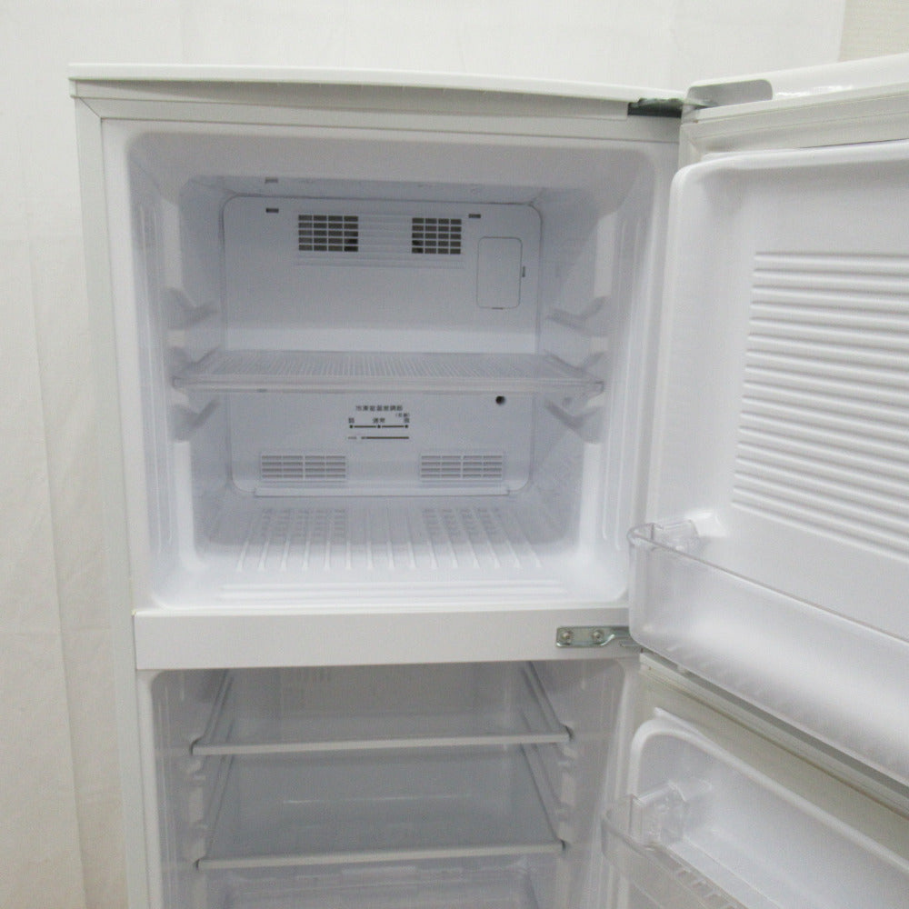 UING ユーイング 冷蔵庫 140L 2ドア UR-F140J ホワイト 2018年製  