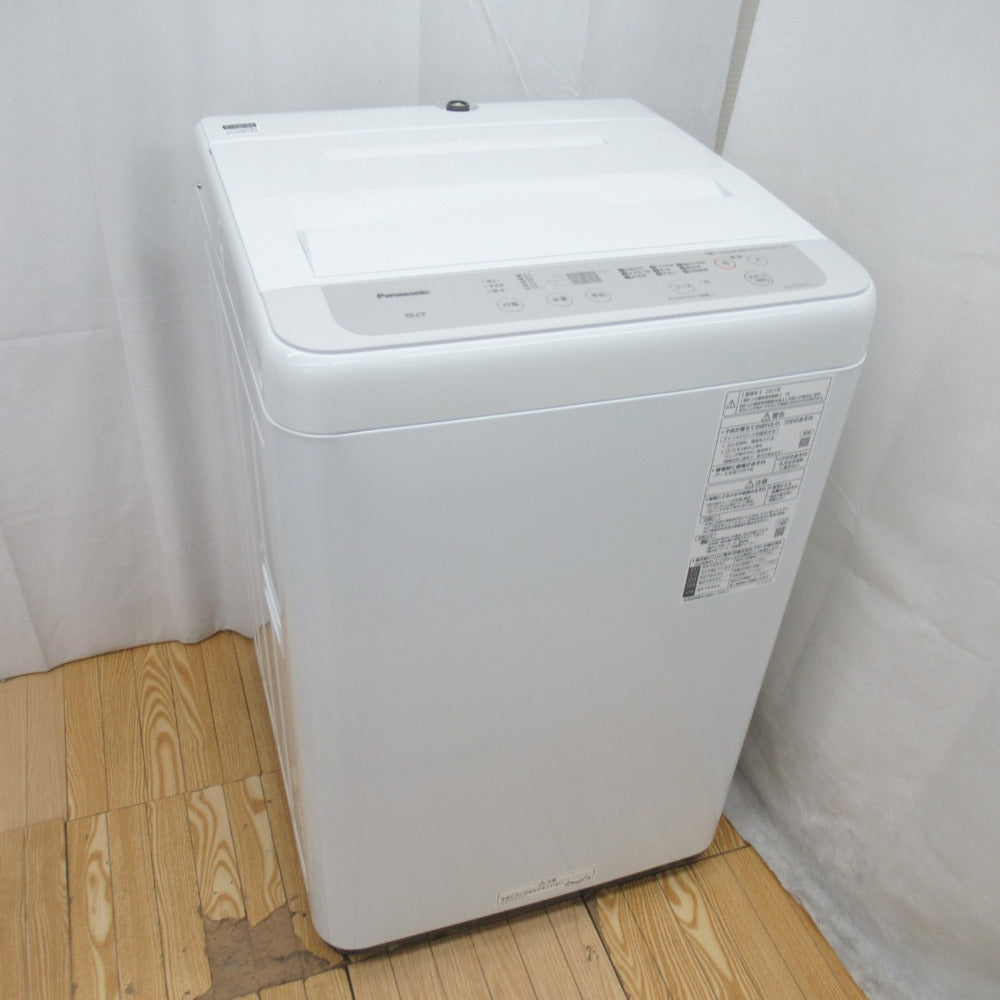 Panasonic パナソニック 全自動電気洗濯機 NA-F50B14 5.0kg 2021年製 