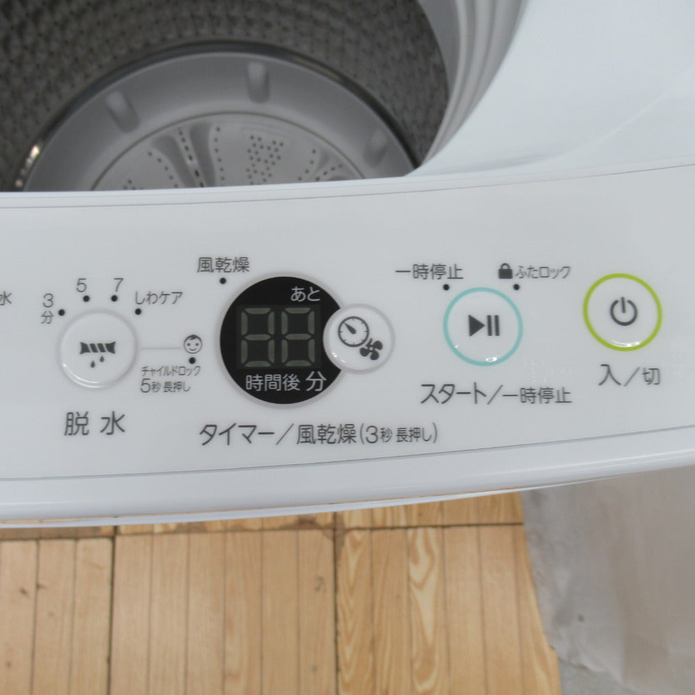 Haier ハイアール 全自動洗濯機 5.5kg JW-C55D-K 2021年製 ホワイト 