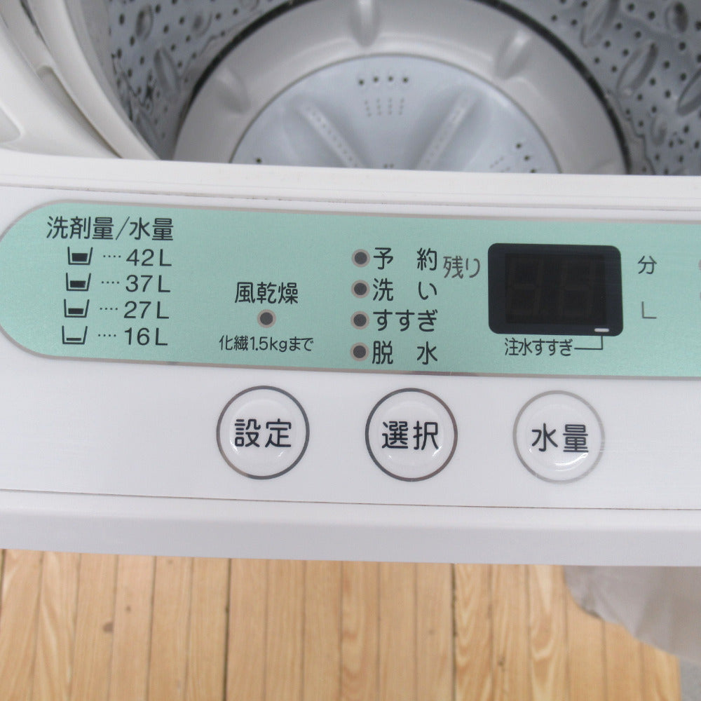2018年製 洗濯機 4.5㎏ ハーブリラックス 幅56.5 YWM-T45A1 ☆ PayPay 