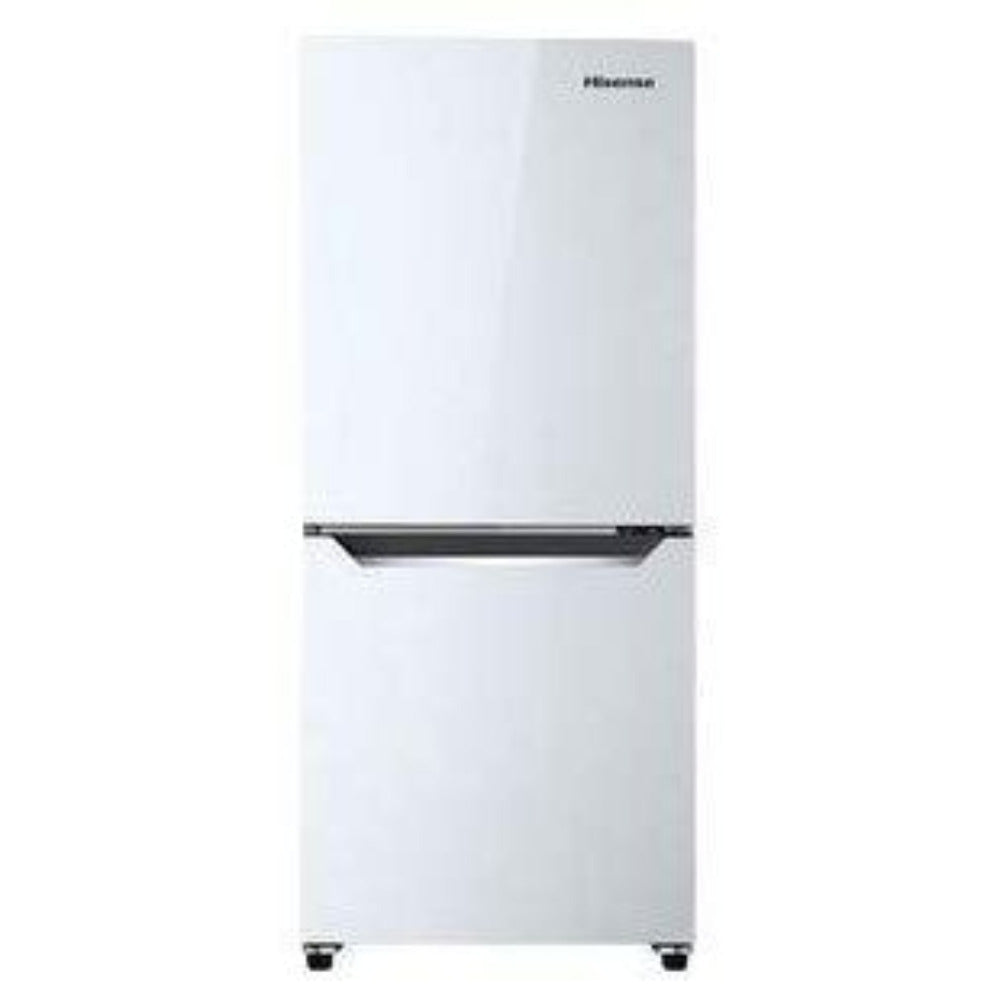 Hisence ハイセンス 冷蔵庫 ノンフロン 130L 2ドア HR-D1302 エディオンオリジナル パールホワイト 2019年製 一人暮らし 洗浄・除菌済み