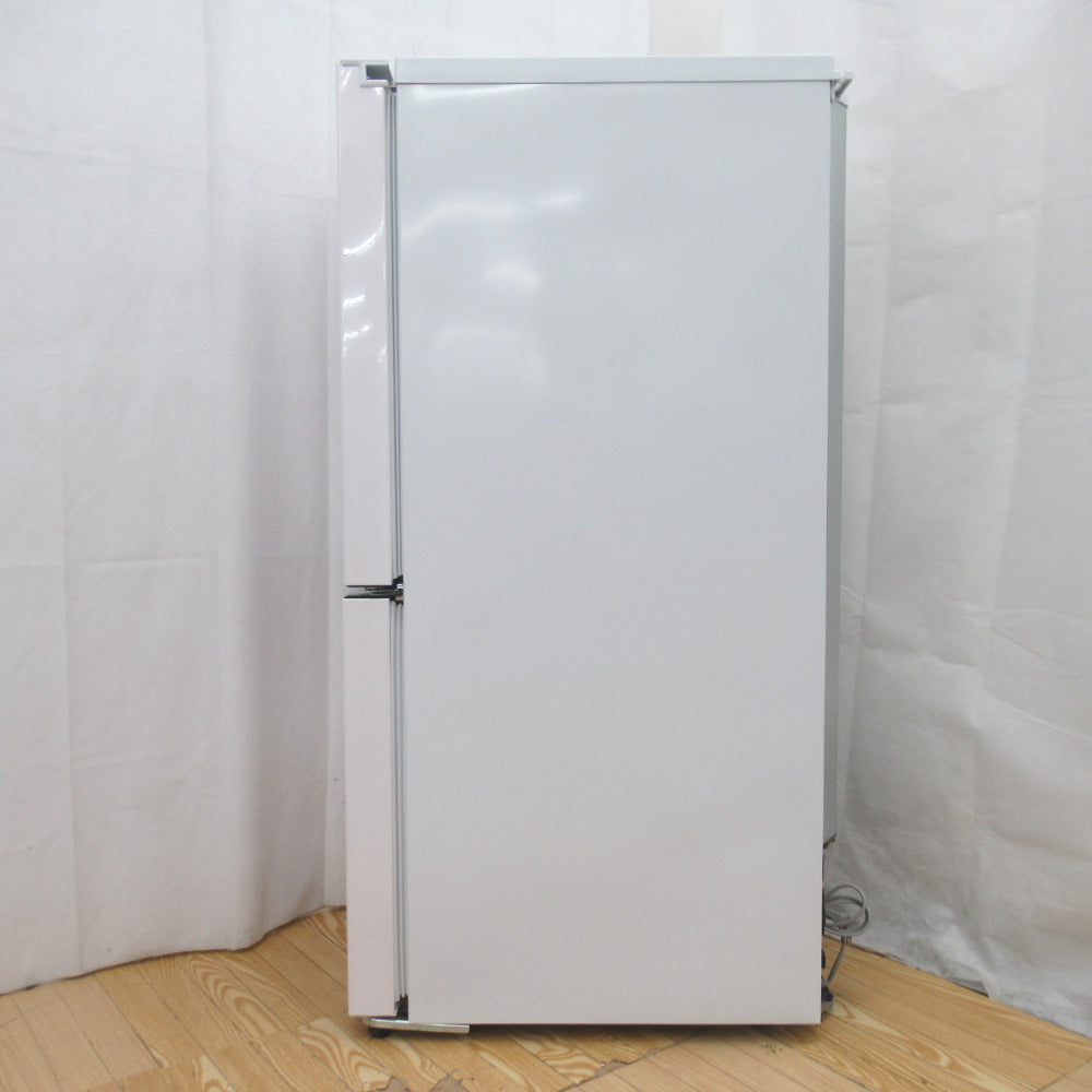 Hisence ハイセンス 冷蔵庫 ノンフロン 130L 2ドア HR-D1302 エディオンオリジナル パールホワイト 2019年製 一人暮らし 洗浄・除菌済み