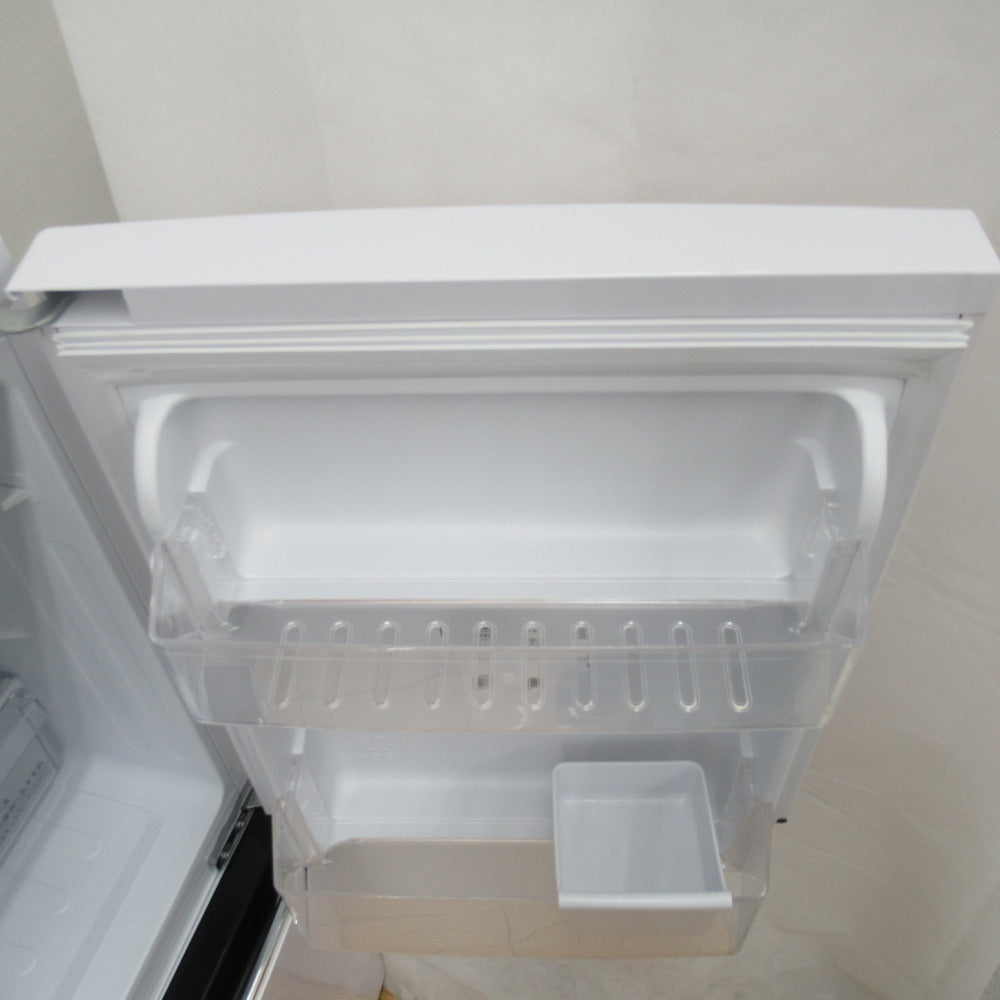 Hisence ハイセンス 冷蔵庫 ノンフロン 130L 2ドア HR-D1302 エディオンオリジナル パールホワイト 2019年製 一人暮らし 洗浄・除菌済み