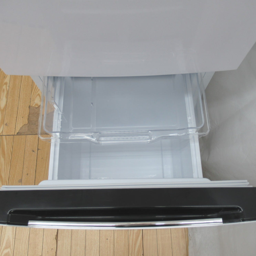 Hisence ハイセンス 冷蔵庫 ノンフロン 130L 2ドア HR-D1302 エディオンオリジナル パールホワイト 2019年製 一人暮らし 洗浄・除菌済み